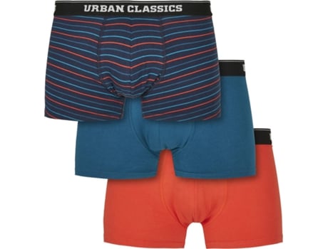 Conjunto de 2 Boxers URBAN CLASSICS Algodón Hombre (S - Multicolor)