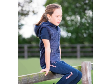 Chaqueta para Equitación PREMIER EQUINE (Niña - Azul - 7/8 Años)