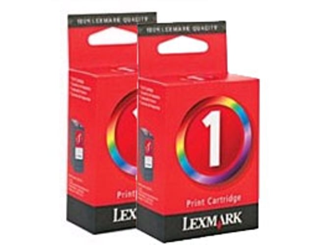 Pack 2 Cartuchos LEXMARK 1 Grande Capacidad