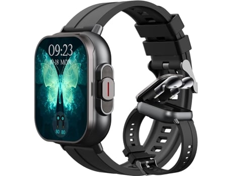 Smartwatch con auriculares, auriculares inalámbricos para hacer/responder llamadas, reloj de fitness, monitor de ritmo cardíaco, presión arterial, ...