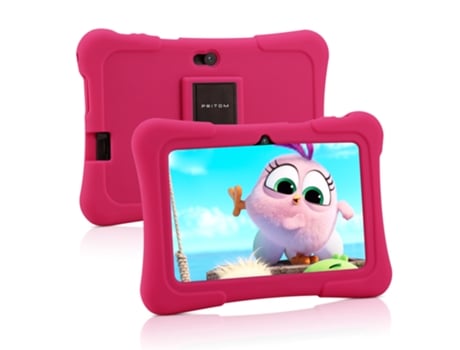 Tablet para Niños PRITOM K7 (7'' - 32 GB - 1 GB RAM - Wi-Fi - Rosa)