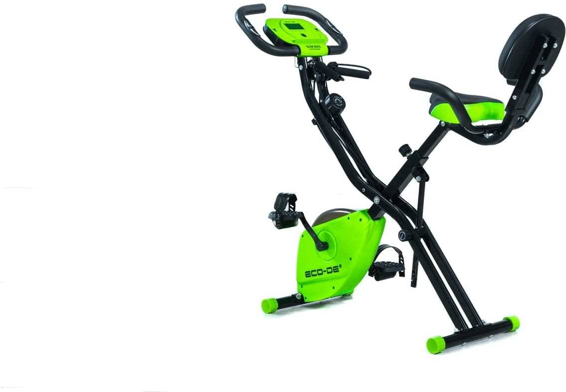 Bicicleta Estática ECO-DE Indoor Pegable (118 x 53.5 x 97 cm - Negro)