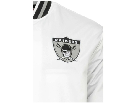 Cazadora Retro de Hombre MITCHELL NESS Raiders Blanco (xxL)