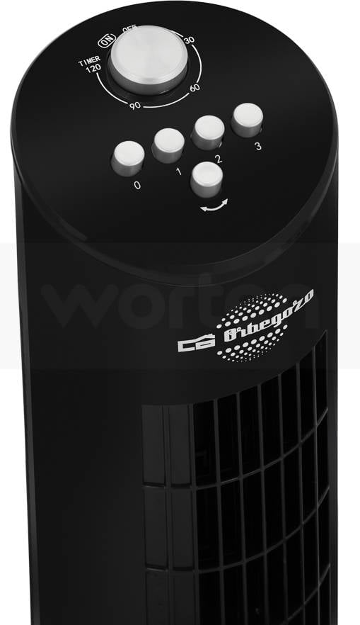 Ventilador de Torre ORBEGOZO TW 0800 (3 Velocidades - 60 W)