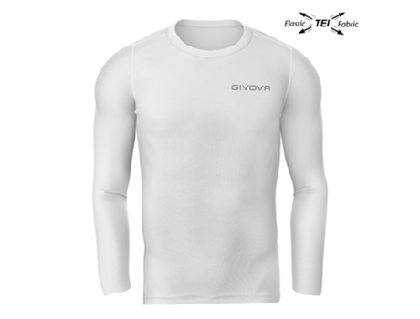 Camiseta Interior Unisex GIVOVA (8/10 Años - Blanco)