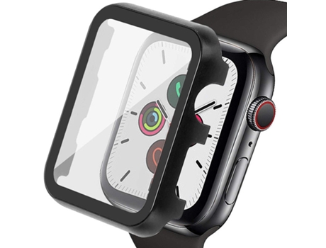 Carcasa de Reloj SLOWMOOSE de Metal para Apple (Negro - 38 Mm)