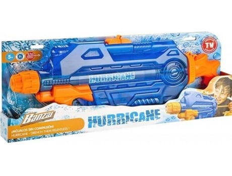 Pistola de Agua BANZAI Hurricane 40190 Azul