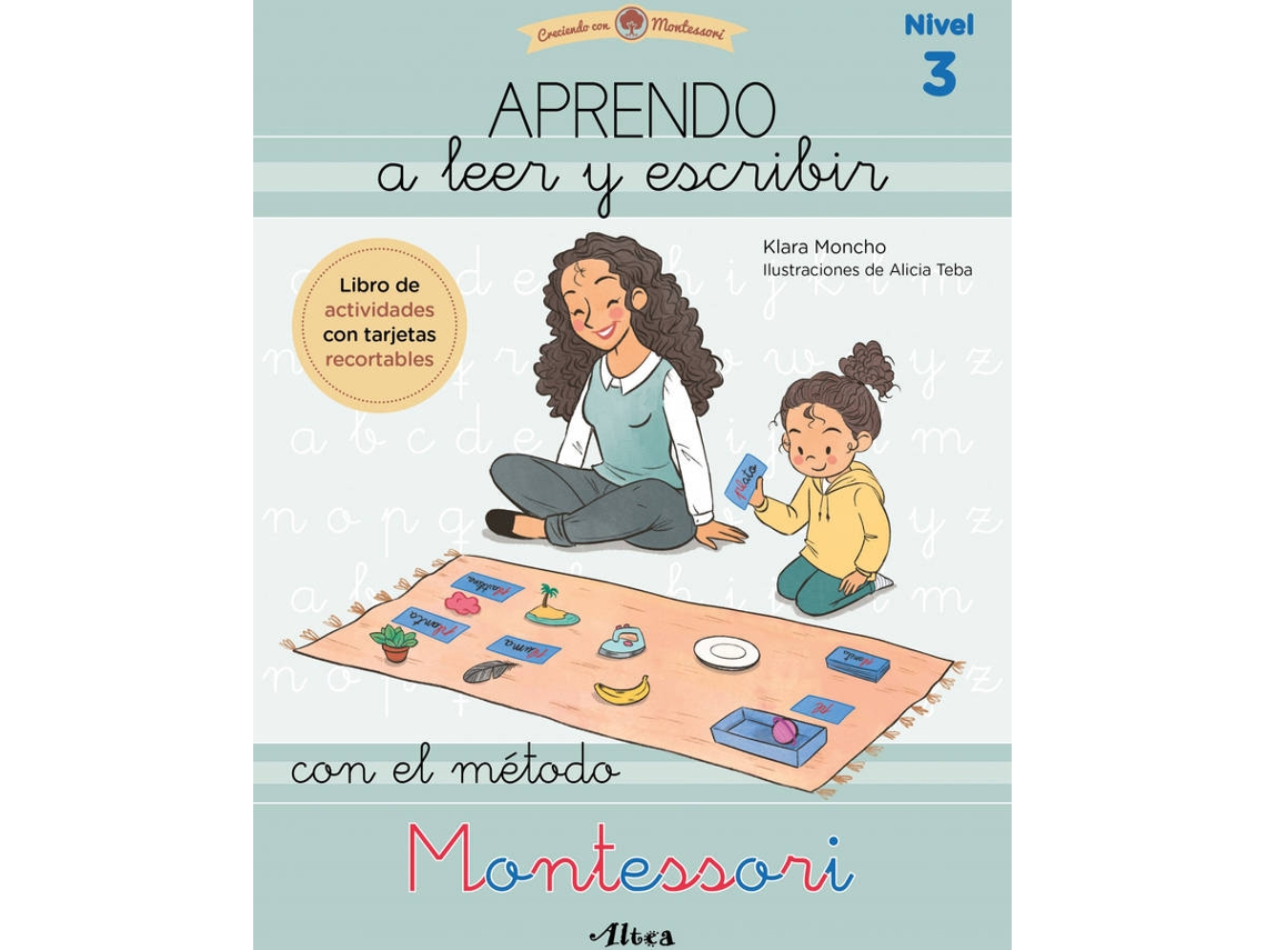 Libro Aprendo A Leer Y Escribir Con El Método Montessori Nivel 3 De 6611
