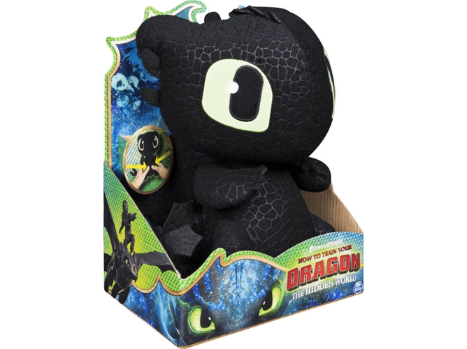 Pelúcia SPIN MASTER Squeeze & Growl Toothless