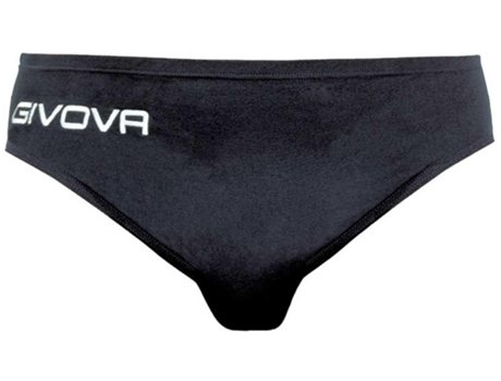 Traje de Baño para Mujer GIVOVA Cueca Biquíni Costume Tutore Negro para Natacion (M)