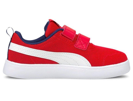 Zapatillas PUMA Courtflex V2 Mesh V PS Niños (32 - Rojo)