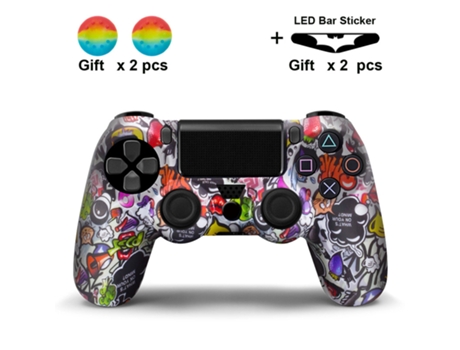 Carcasa para mando PS4 MOROROR Multicolor