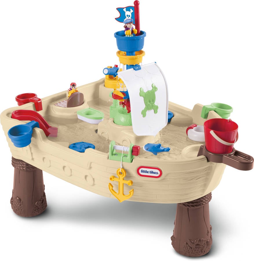 Barco pirata de juguete con ancla, marca Little Tikes