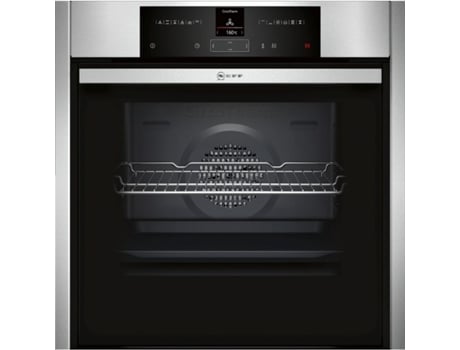 Horno integrado 71l 60cm con pirólisis acero inoxidable / negro b55cr22n0 - Neff