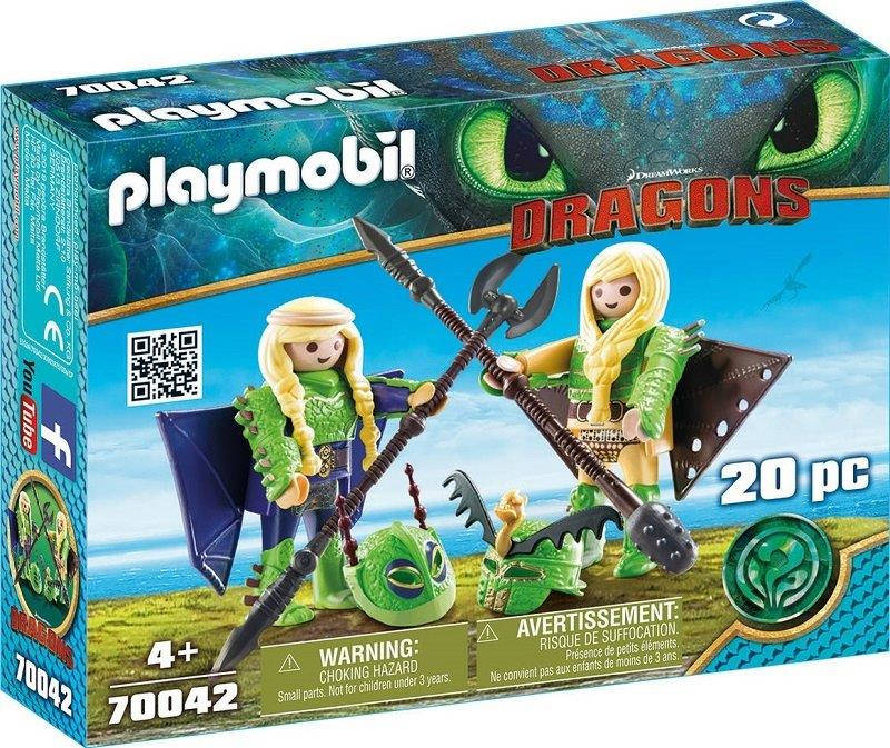 PLAYMOBIL Dragons: 70042 (Edad Mínima: 4 - 20 Piezas)