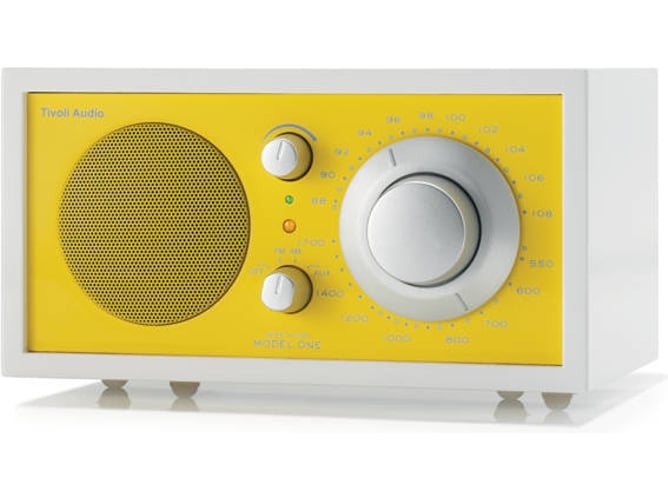 Radio TIVOLI AUDIO Model One Blanco y Amarillo