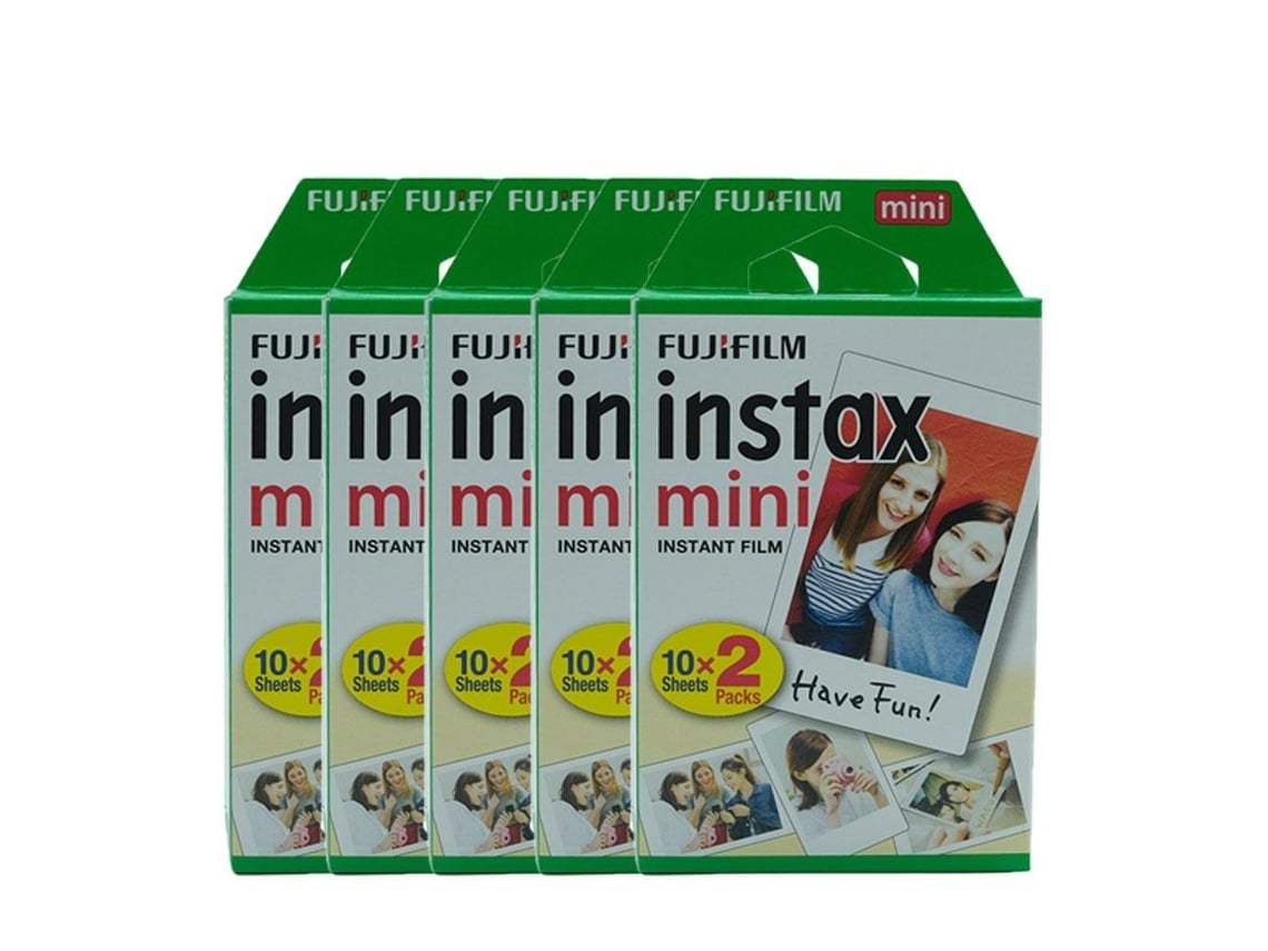 Fujifilm Instax Mini Instant Film White 100 hojas de papel