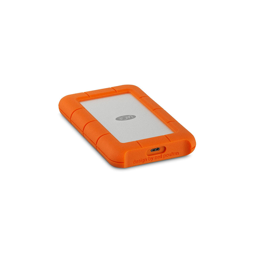 Disco HDD Externo LACIE Rugged USB (Naranja - 2 TB - USB 3.0)