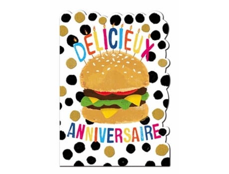 Tarjeta doble RACHEL ELLEN DESIGNS Les Delices