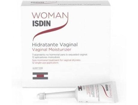 Isdin Woman Hidratante vaginal inmediata y prolongada de la zona 12 monodosis crema corporal velastisa intim