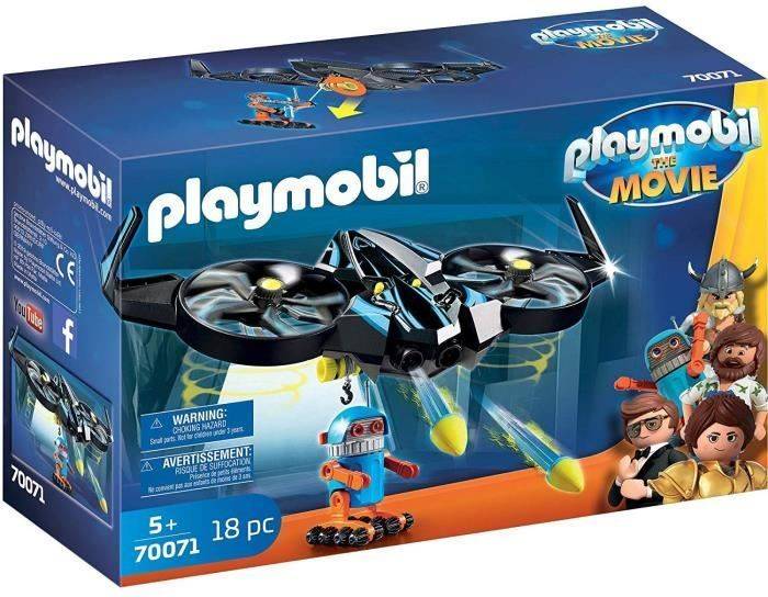 PLAYMOBIL The Movie Robotitron with Drone