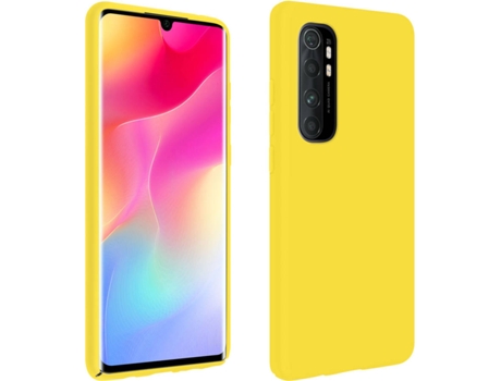 Funda Xiaomi Mi Note 10 Lite AVIZAR BACK-FAST-YL-N10L Amarillo