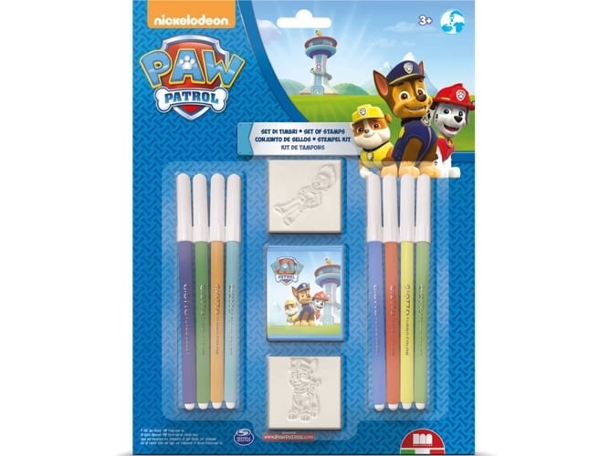 Kit de Sellos para Niños MULTIPRINT Paw Patrol