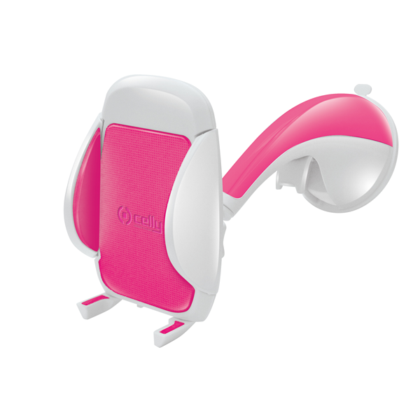 Celly Flex15 Pasivo rosa color blanco soporte 1504 universal para coche