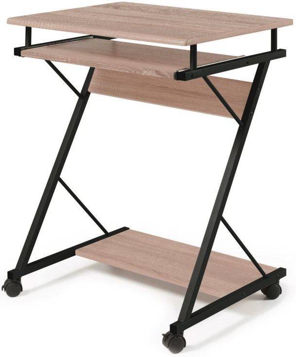 Mesa de Soporte para Portátil JSHOME Volta Marrón (60 x 75 x 48 cm - Madera y Metal)