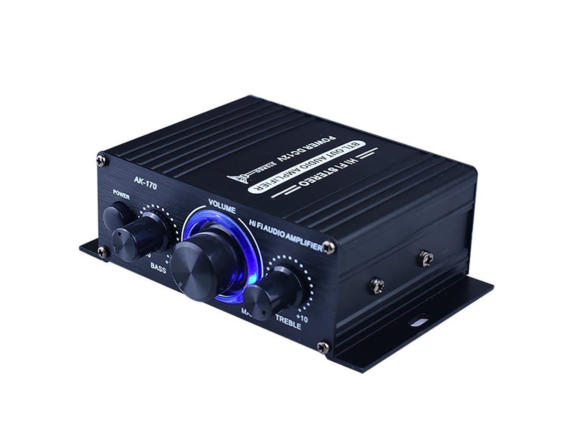 Amplificador Bluetooth Ak35 800W Hifi Fm Usb Automusic Subwoofer