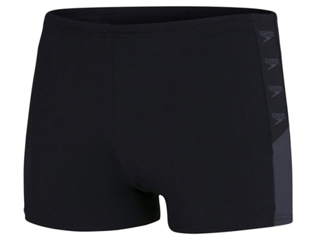 Pantalones Cortos para Hombre SPEEDO Boom Logo Splice Negro para Natacion (EU 40)