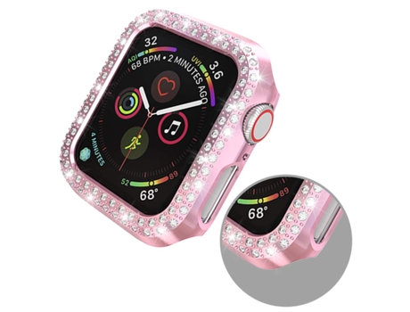 Carcasa de Reloj SLOWMOOSE Apple de Pulsera (Rosa - 42 Mm Série 1 2 3)