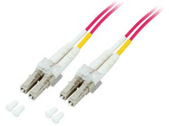 Cable de Fibra Óptica EFB ELEKTRONIK (3 m - Morado)