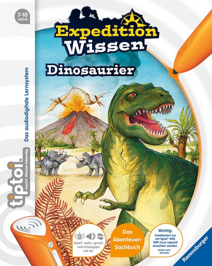 Juguete RAVENSBURGUER Expedition Wissen: Dinosaurier