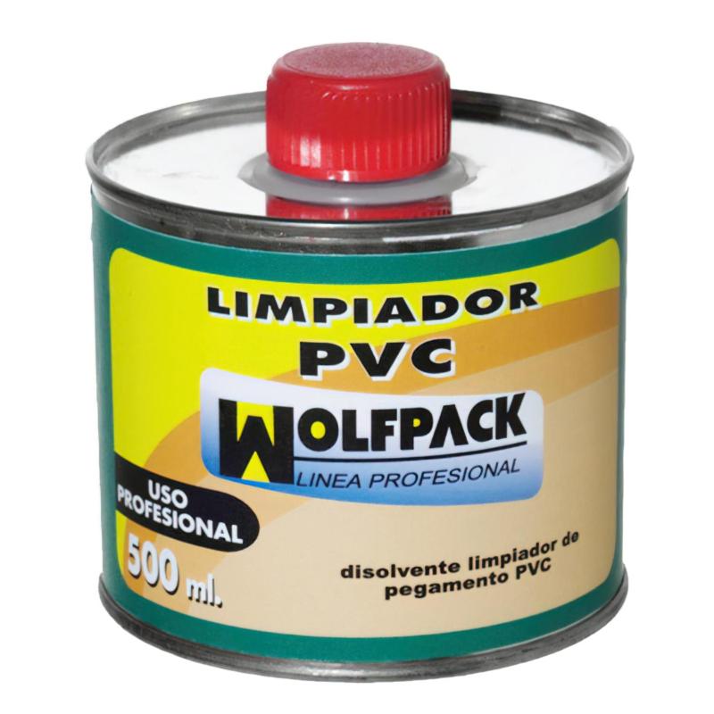 Limpiador wolfpack tuberias pvc   500 ml.