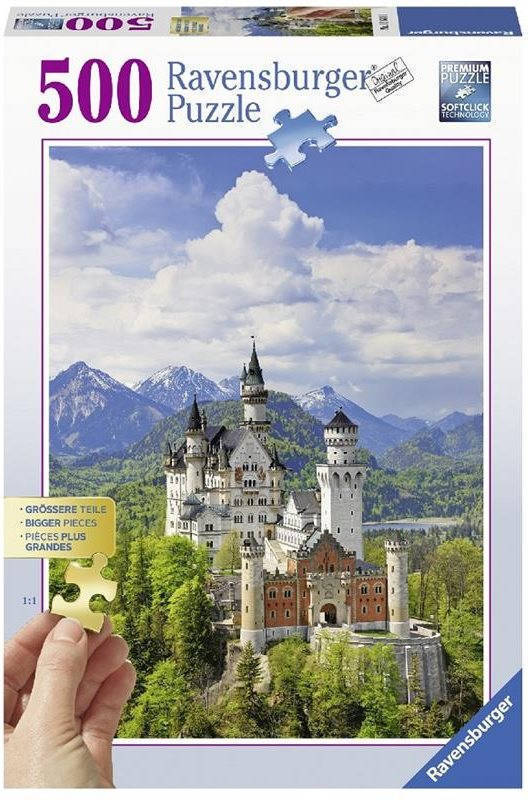 Ravensburger13681 Puzle Para adultos diseño de castillo neuschwanein multicolor 13681 colormodelo surtido puzzle 500