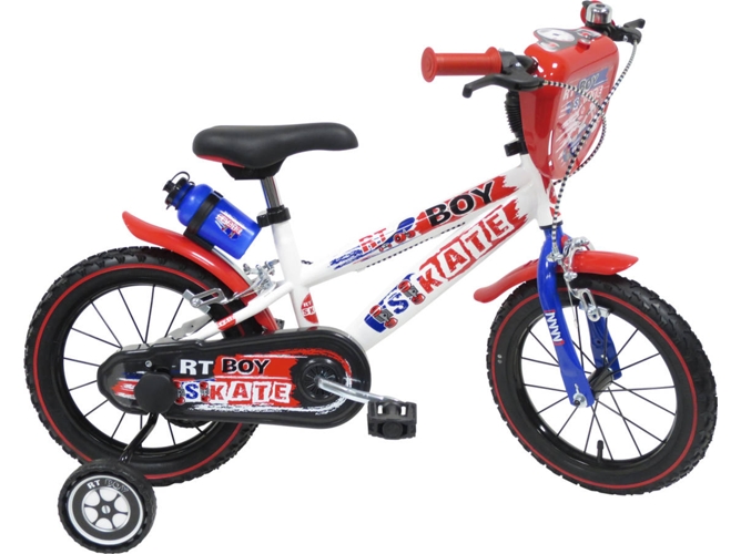 Denver 15118rt Boy skate bicicleta 16 bike 2416 en hierro roja