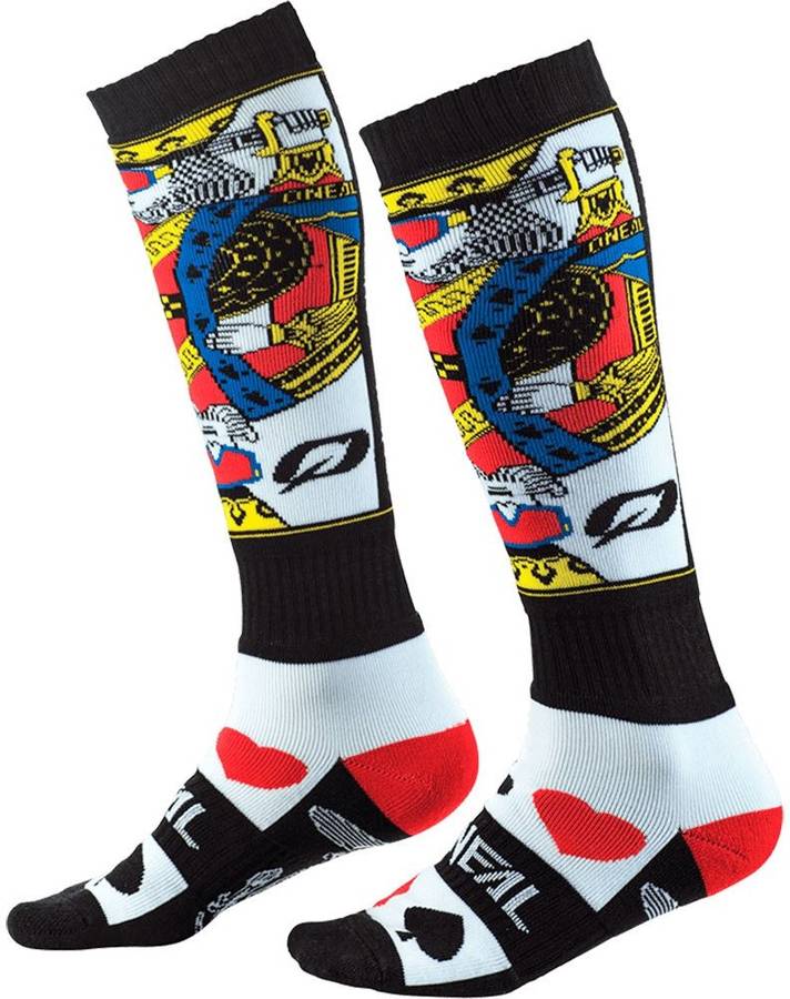 Calcetines para Hombre ONEAL Pro Mx Kingsmen Multicolor para Motociclismo (Tamaño Unico)