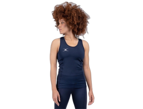 Top de Mujer para Rugby GILBERT Azul (M)