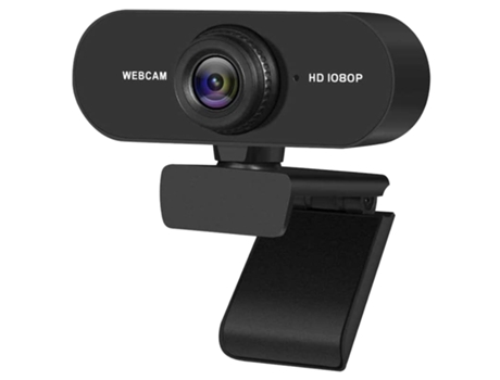 Webcam Micrófono de 30 Fp con reducción de ruido de 1080P y 2 MP