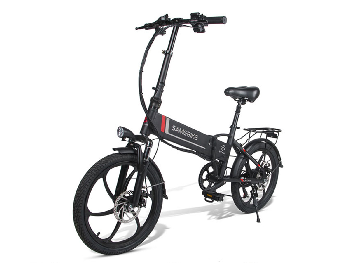 Bicicleta Elétrica SAMEBIKE 20LVXD30 Negro (Autonomía: 40 Km - Velocidad Máx: 35 Km/h)