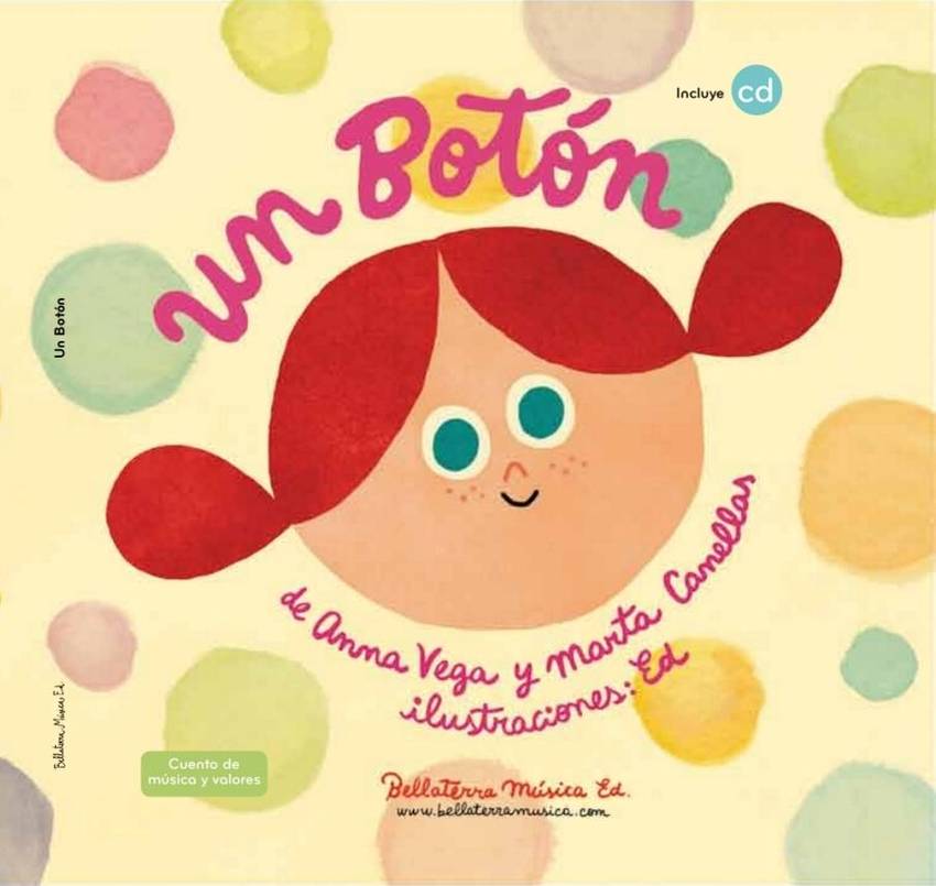 Libro Un Botón de Anna Vega Aldrufeu (Español)