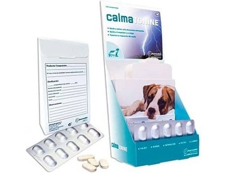 Complemento Alimenticio Para perros pharmadiet calmatonine 120