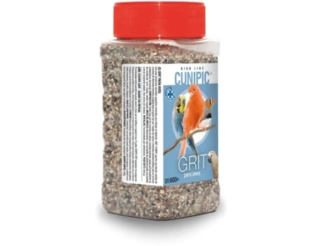 Cunipic 600 6 uds grit pajaros 600gr negro mediano 600g