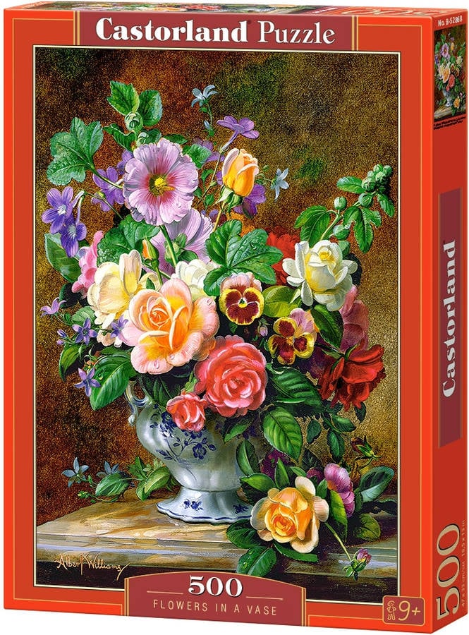 Puzzle CASTORLAND Flowers in a Vase (500 Piezas)