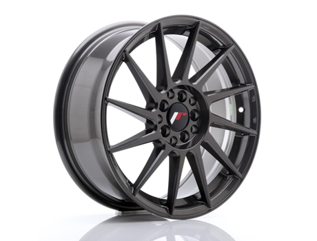 Llanta Japan Racing Jr22 17X7 Et 35 4X114,3 4X100 Cb 73,1 Gris