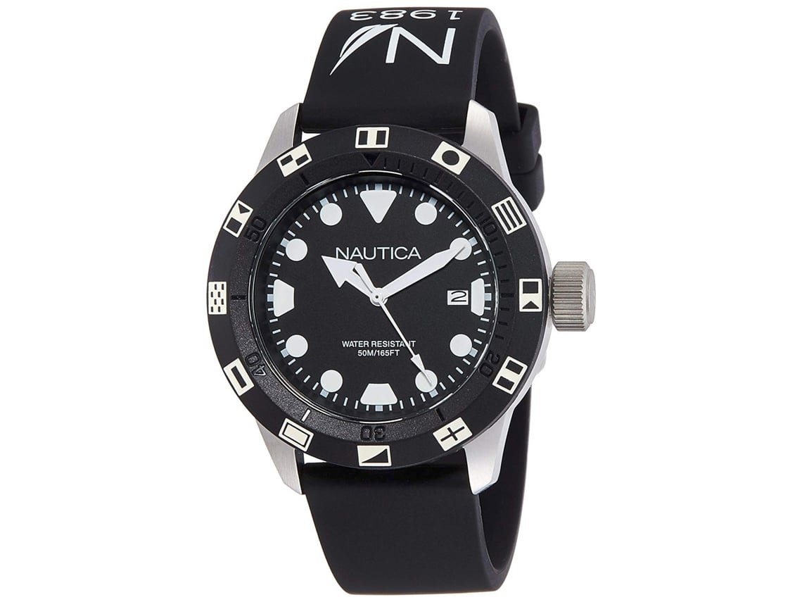 Reloj nautica negro discount hombre