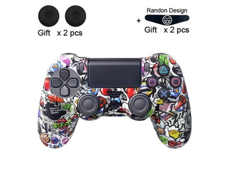 Carcasa para mando PS4 MOROROR Multicolor