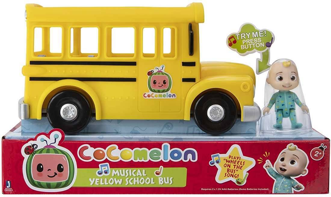 Autobus BANDAI Amarillo Musical Cocomelon