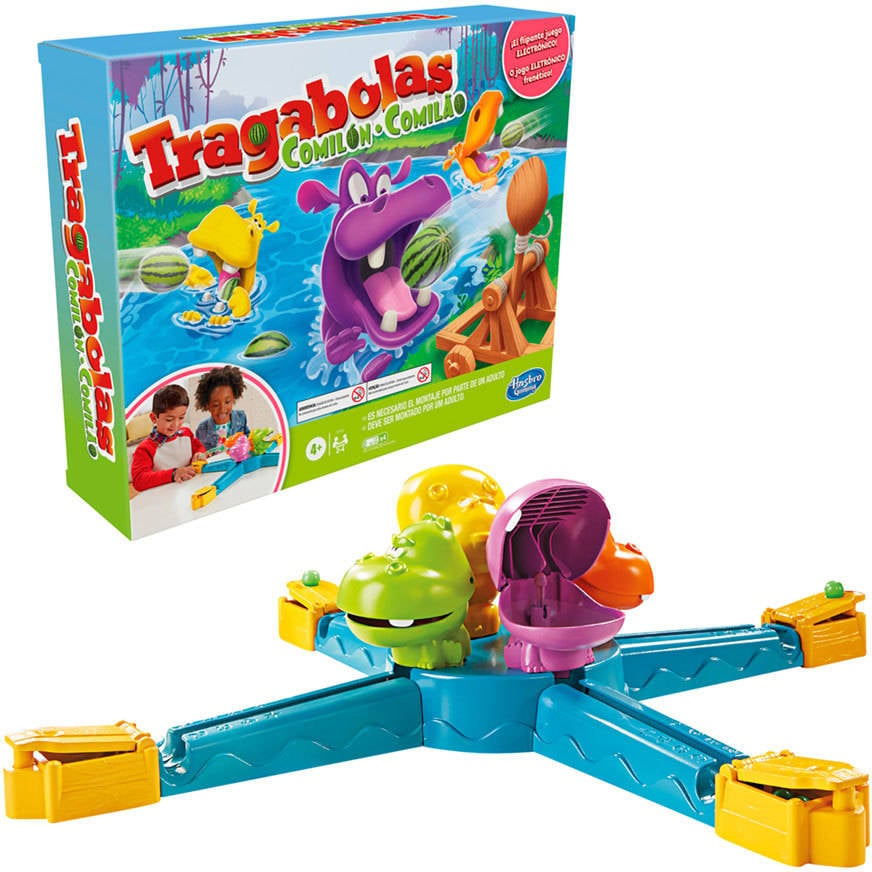 Juego Educativo HASBRO Tragabolas Comilón (Edad Mínima: 4 Años - 8,1 x 33,34 x 26,67 cm)